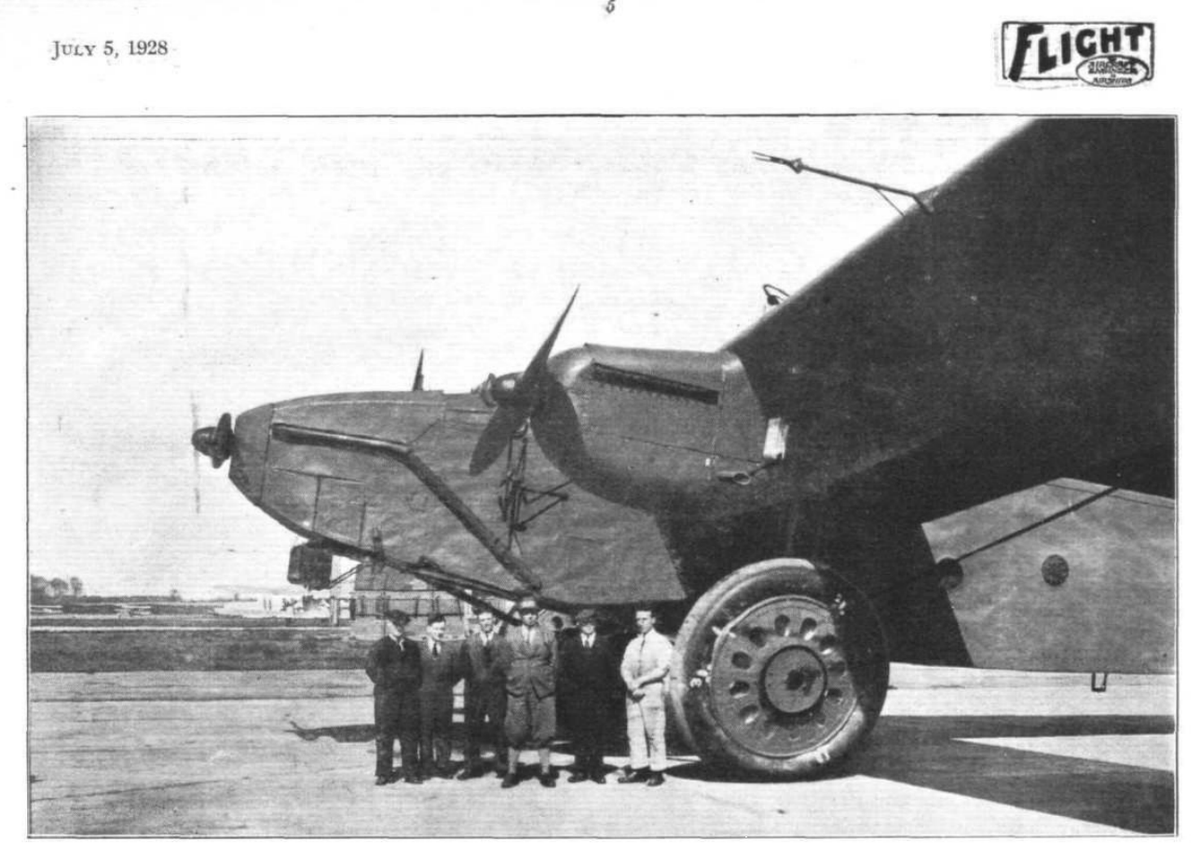 Clydeside aviation works at Dalmuir in 1928