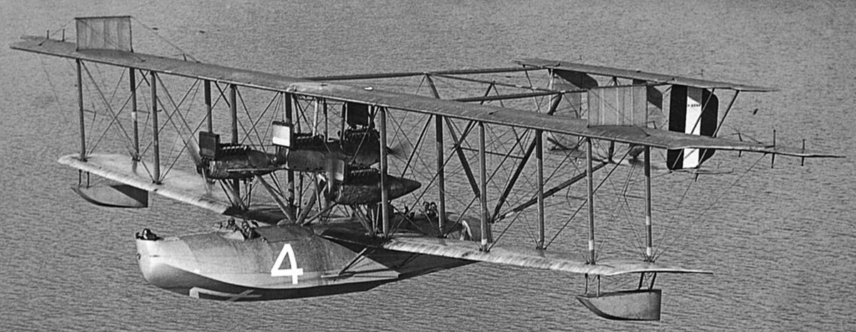 Early flying boat design