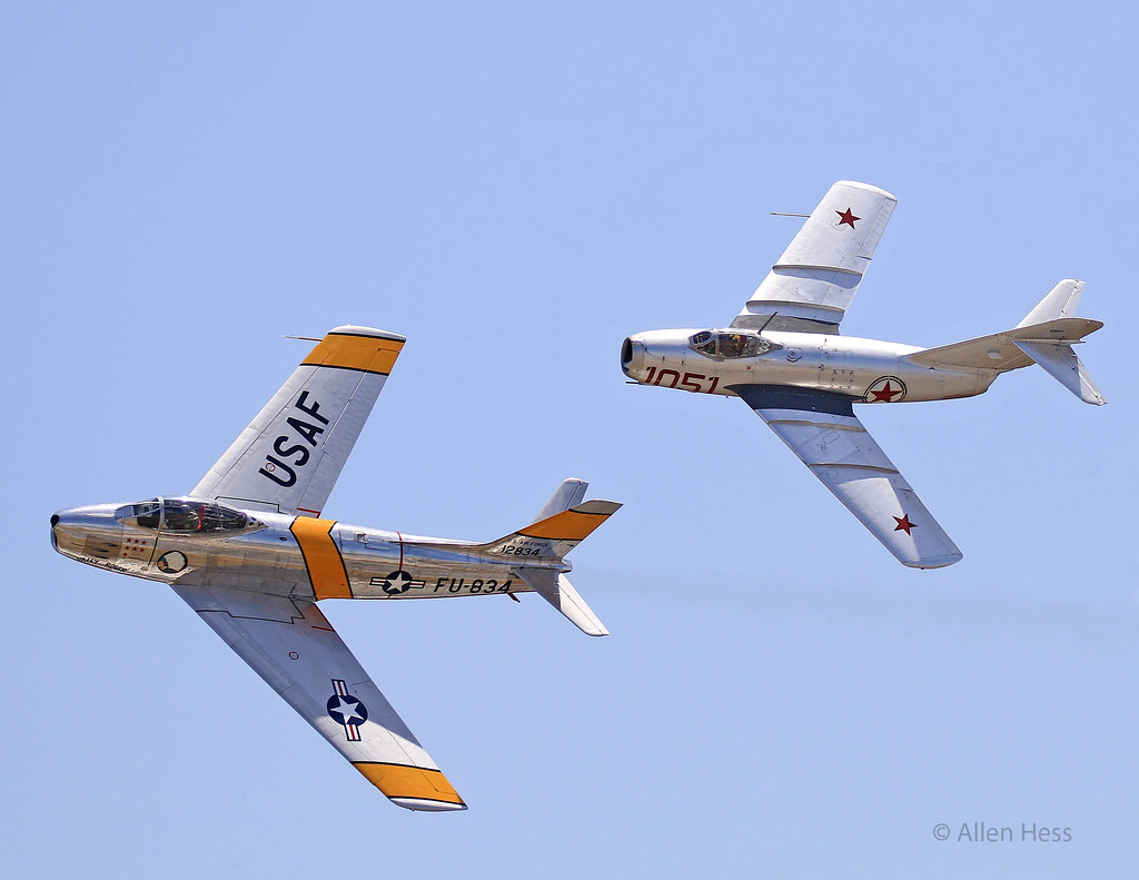 F-86 Sabre fighter jet