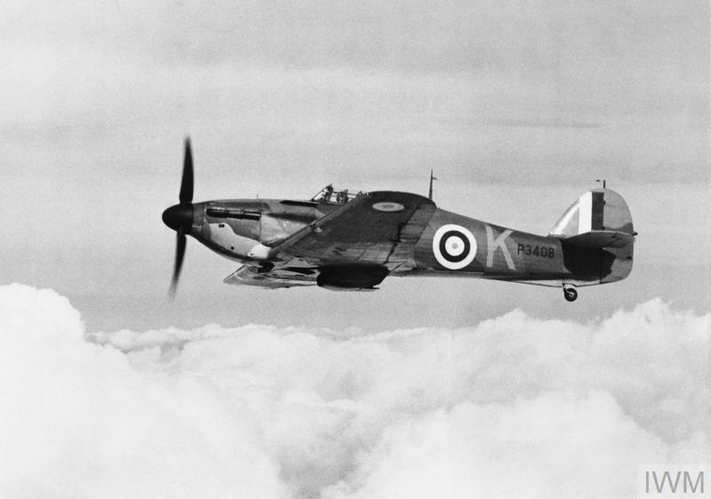 Hawker Hurricane scrambling during the Battle of Britain