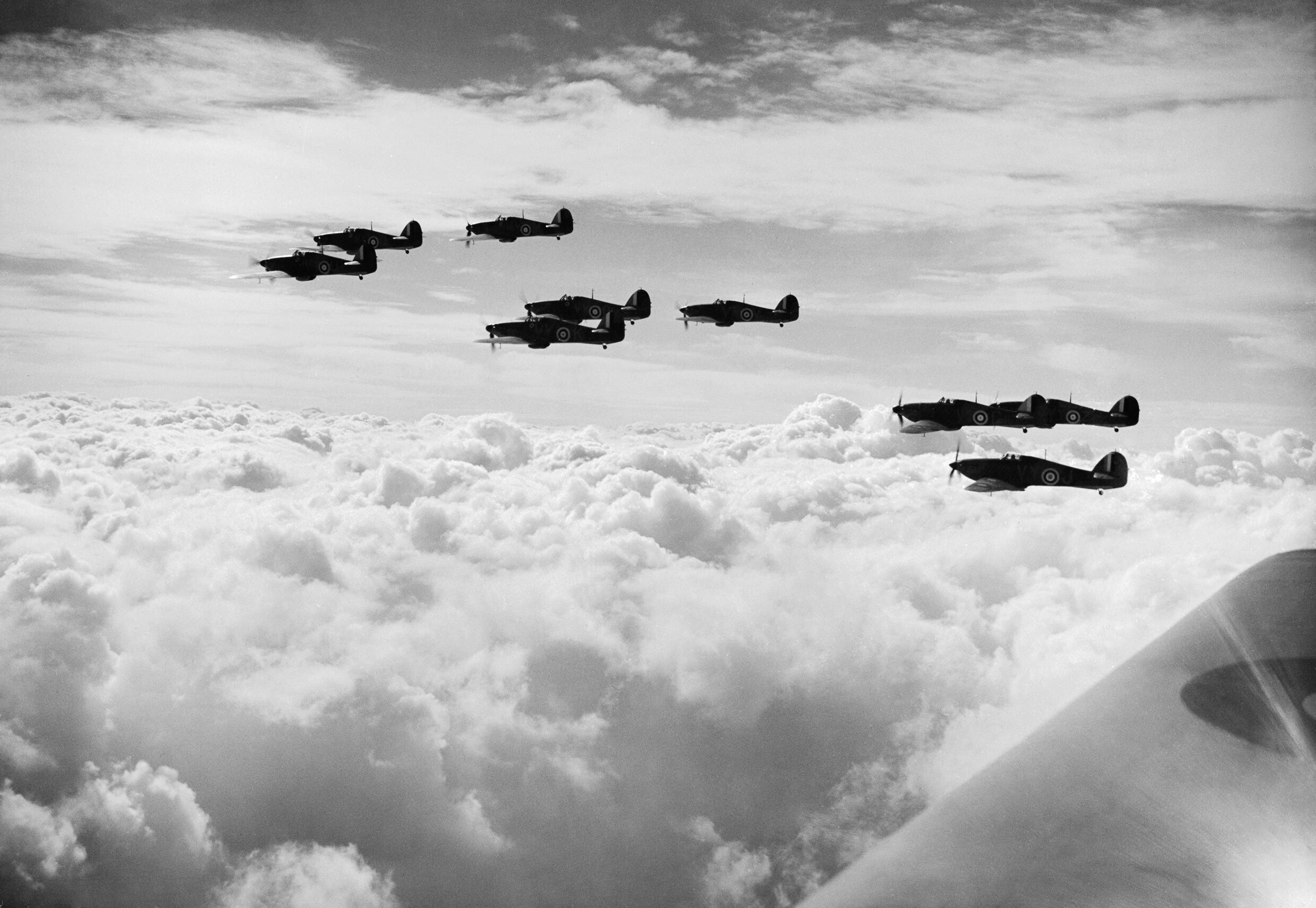 Hurricane formation flight