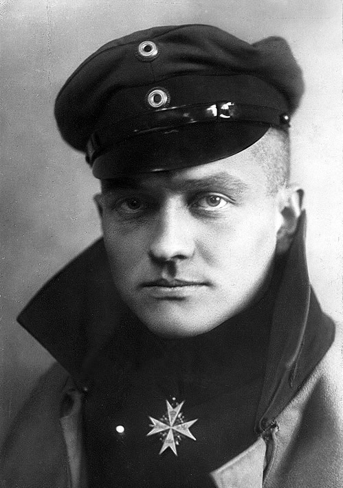 Portrait of Manfred von Richthofen, the Red Baron
