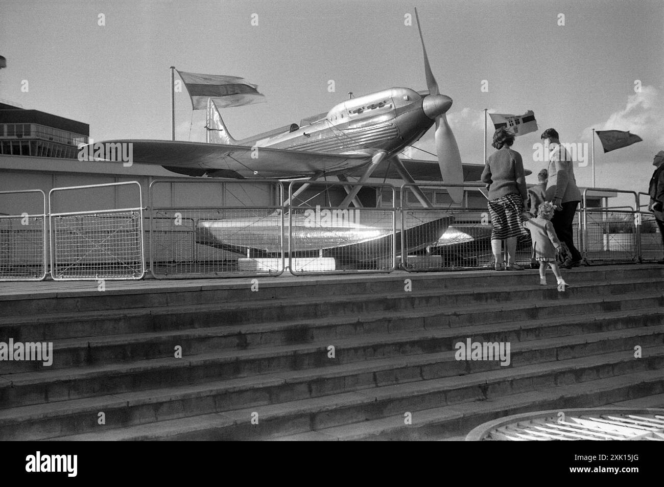 Supermarine S6B racing seaplane that influenced Spitfire design