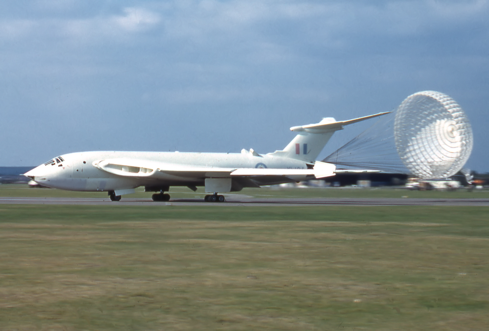 Handley Page Victor bombers showing their distinctive crescent wing design