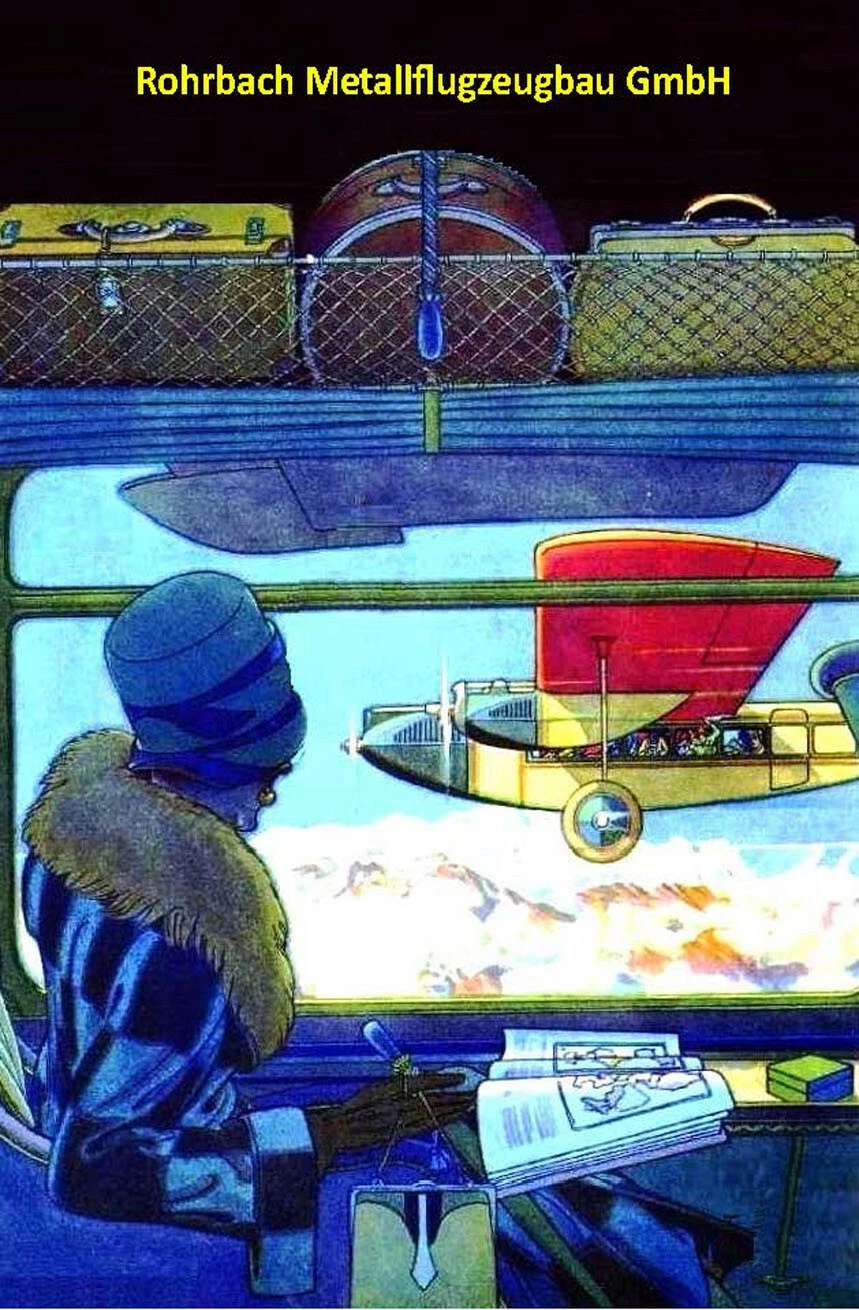Adolf Rohrbach's Metal Airplanes: Rohrbach Metall-Flugzeugbau GmbH cover